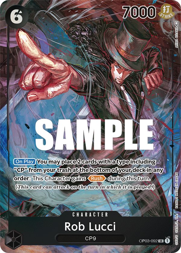 Rob Lucci (092) (Alternate Art): Pillars of Strength