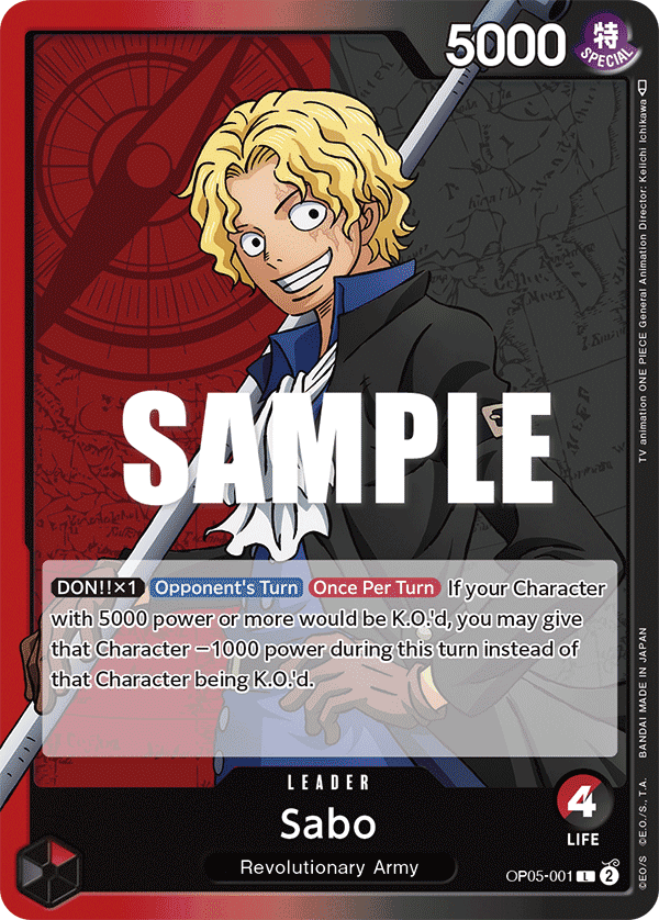 Sabo (001): Awakening of the New Era