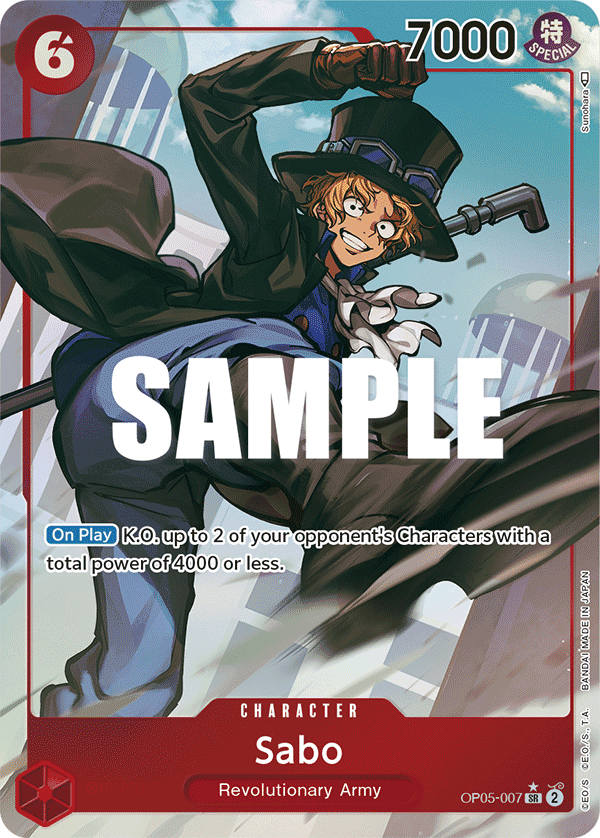 Sabo (007) (Alternate Art): Awakening of the New Era
