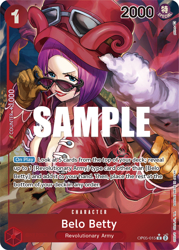 Belo Betty (015) (Alternate Art): Awakening of the New Era