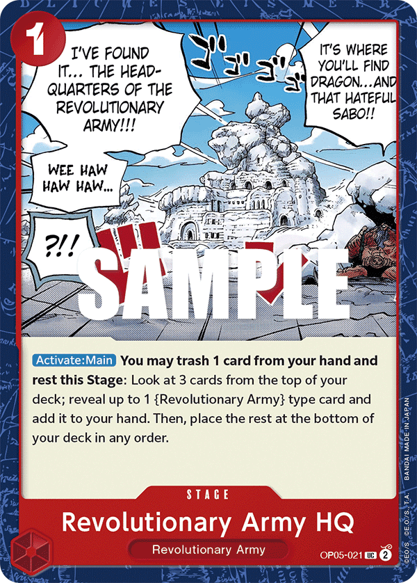 Revolutionary Army HQ: Awakening of the New Era