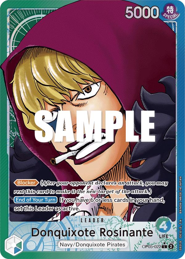 Donquixote Rosinante (022) (Alternate Art): Awakening of the New Era