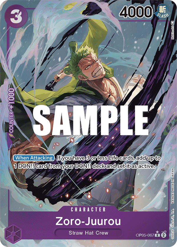Zoro-Juurou (Alternate Art): Awakening of the New Era