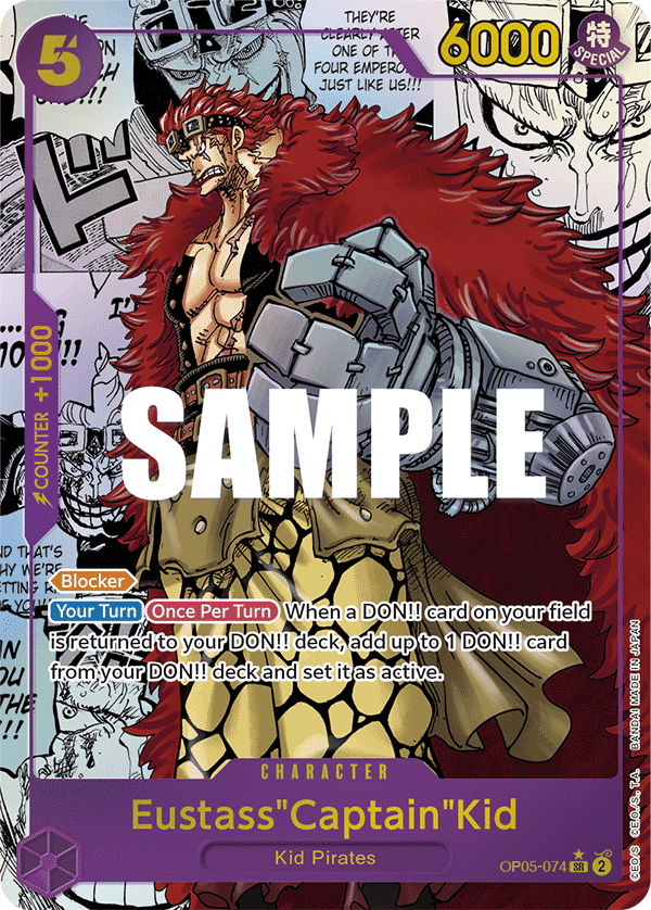 Eustass"Captain"Kid (Alternate Art) (Manga): Awakening of the New Era