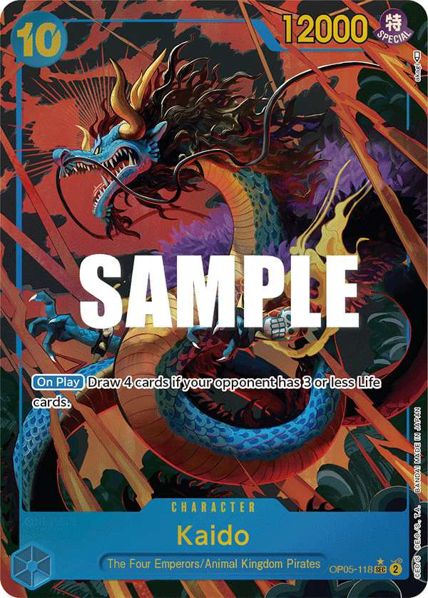 Kaido (118) (Alternate Art): Awakening of the New Era