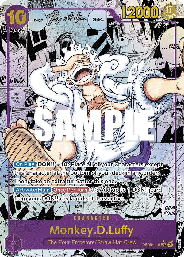 Monkey.D.Luffy (119) (Alternate Art) (Manga): Awakening of the New Era