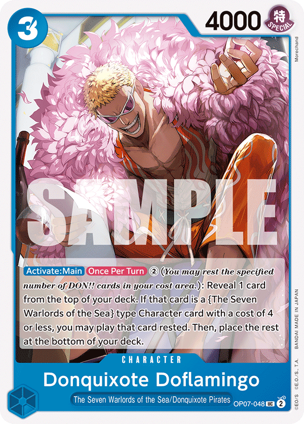 Donquixote Doflamingo: 500 Years in the Future
