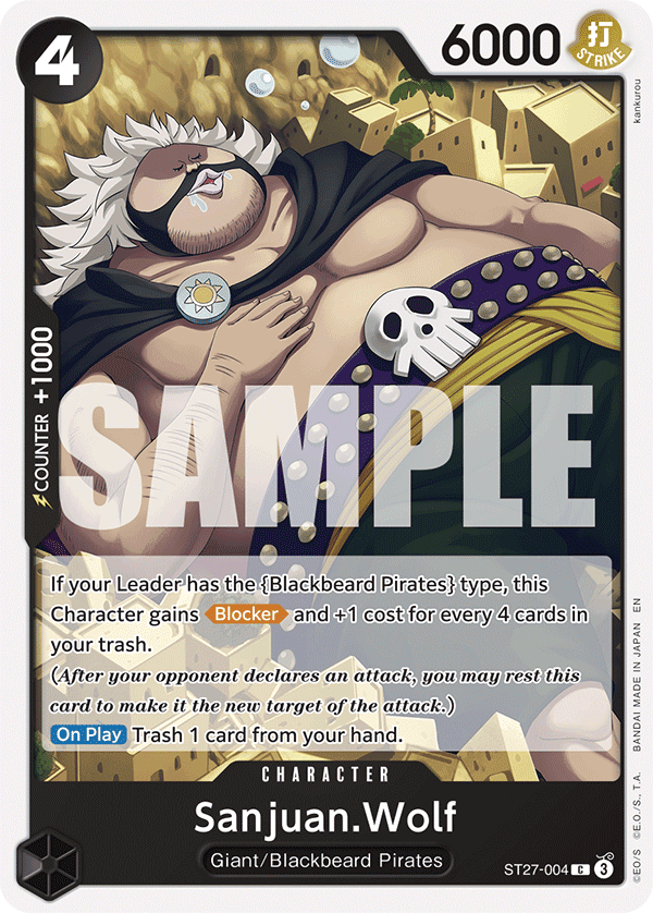 Sanjuan.Wolf: Starter Deck 27: BLACK Marshall.D.Teach