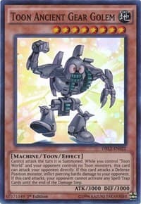 Toon Ancient Gear Golem: Dragons of Legend 2