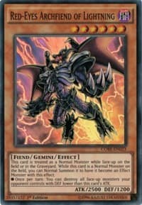 Red-Eyes Archfiend of Lightning: Clash of Rebellions