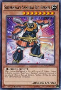 Superheavy Samurai Big Benkei: 2015 Mega-Tins Mega Pack