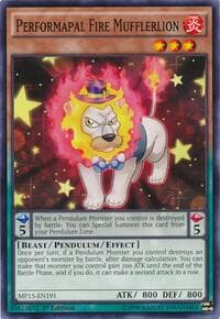 Performapal Fire Mufflerlion: 2015 Mega-Tins Mega Pack