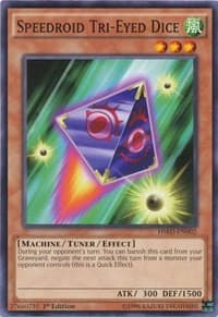 Speedroid Tri-Eyed Dice: High-Speed Riders
