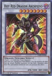 Hot Red Dragon Archfiend: High-Speed Riders