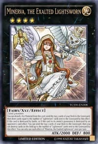 Minerva, the Exalted Lightsworn (Ultra Rare): Yu-Gi-Oh! Championship Series Prize Cards