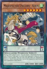 Majespecter Unicorn - Kirin: Dimension of Chaos