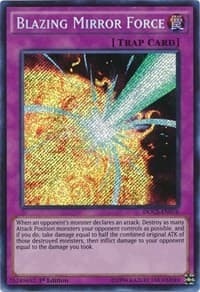 Blazing Mirror Force: Dimension of Chaos
