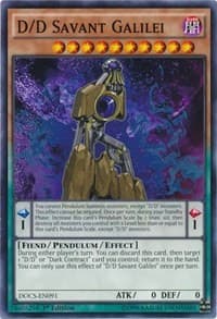 D/D Savant Galilei: Dimension of Chaos