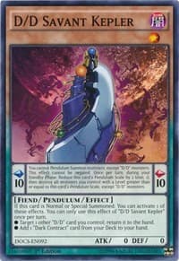 D/D Savant Kepler: Dimension of Chaos