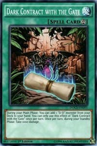 Dark Contract with the Gate: Dimension of Chaos