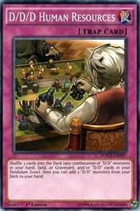 D/D/D Human Resources: Dimension of Chaos