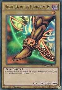 Right Leg of the Forbidden One: King of Games: Yugi's Legendary Decks