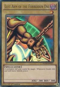 Left Arm of the Forbidden One: King of Games: Yugi's Legendary Decks