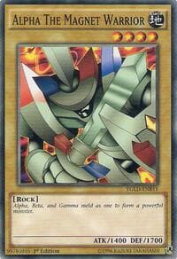 Alpha The Magnet Warrior: King of Games: Yugi's Legendary Decks