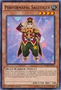 Performapal Salutiger: Structure Deck: Master of Pendulum