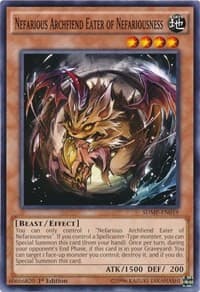 Nefarious Archfiend Eater of Nefariousness: Structure Deck: Master of Pendulum