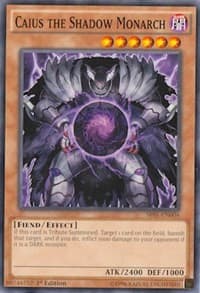 Caius the Shadow Monarch: Structure Deck: Emperor of Darkness