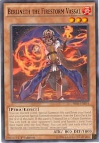 Berlineth the Firestorm Vassal: Structure Deck: Emperor of Darkness