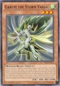 Garum the Storm Vassal: Structure Deck: Emperor of Darkness