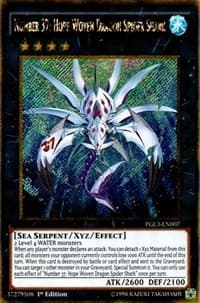 Number 37: Hope Woven Dragon Spider Shark: Premium Gold: Infinite Gold