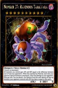 Number 35: Ravenous Tarantula: Premium Gold: Infinite Gold