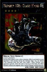 Number 106: Giant Hand: Premium Gold: Infinite Gold
