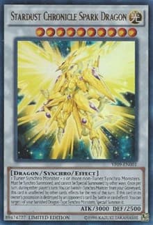 Stardust Chronicle Spark Dragon: Yu-Gi-Oh! 5D's Manga Promotional Cards