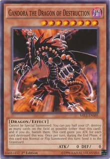 Gandora the Dragon of Destruction: Millennium Pack