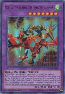 Sky Galloping Gaia the Dragon Champion: Millennium Pack