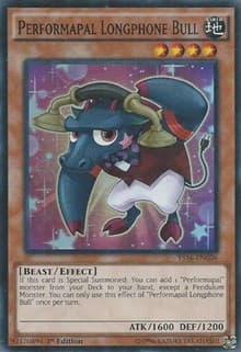 Performapal Longphone Bull: Starter Deck: Yuya