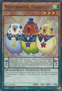 Performapal Parrotrio: Starter Deck: Yuya