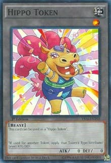Token: Hippo (Yellow): Starter Deck: Yuya