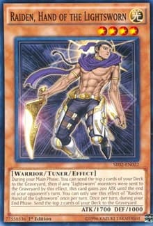 Raiden, Hand of the Lightsworn: Structure Deck: Rise of the True Dragons