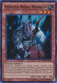 Fiendish Rhino Warrior: OTS Tournament Pack 2