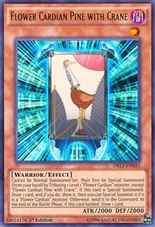 Flower Cardian Pine with Crane: Dragons of Legend: Unleashed