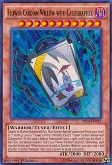 Flower Cardian Willow with Calligrapher: Dragons of Legend: Unleashed