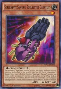 Superheavy Samurai Soulbuster Gauntlet: 2016 Mega-Tins Mega Pack