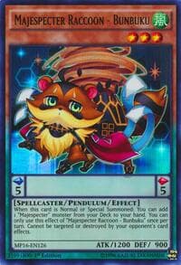 Majespecter Raccoon - Bunbuku: 2016 Mega-Tins Mega Pack