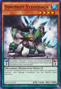 Dinomist Stegosaur: 2016 Mega-Tins Mega Pack