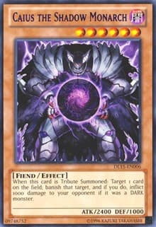 Caius the Shadow Monarch (Purple): Duelist League Promo